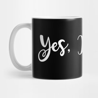 Yes, I Can - Motivational Quote Mug